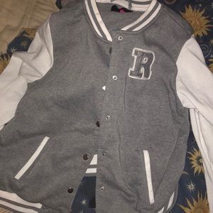 R letterman jacket